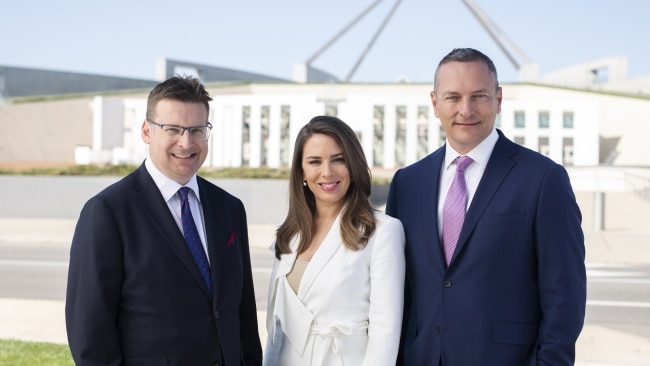 Sky News Australia Political Editor Andrew Clennell, Host of AM Agenda Laura Jayes, and Chief News Achor Kieran Gilbert are gearing up for a federal election like no other.