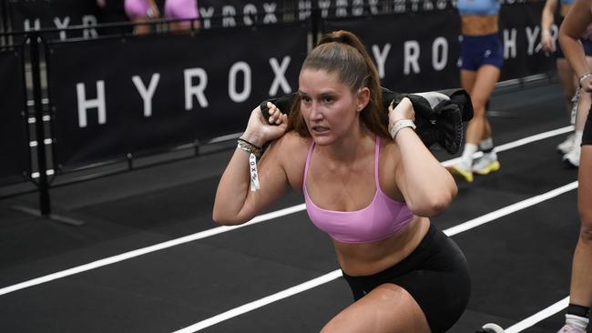 10000 athletes put their fitness to the test in a massive Hyrox competition this weekend (14-15 Dec) at Melbourne Exhibition and Convention Centre. Picture Valeriu Campan