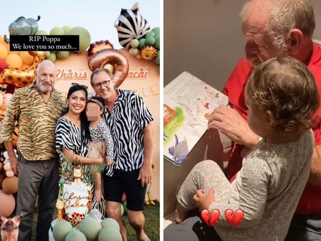 A family of three is mourning after their beloved grandfather died in a tragic biking accident while on holiday in Bali. 