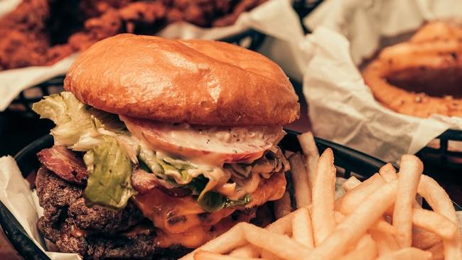 The burgers at Mary's in Newtown. Picture: Instagram