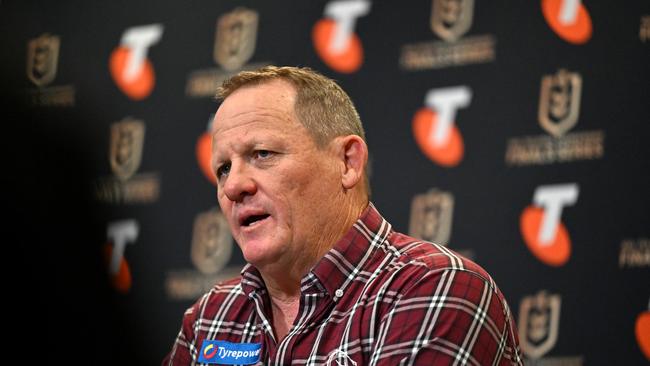 Broncos coach Kevin Walters believes the six-week period is too disruptive for NRL clubs and should be condensed. Picture: NRL Imagery