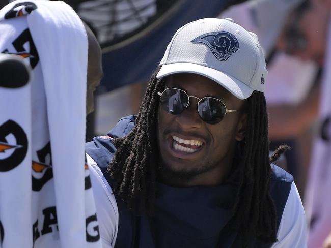 Will Los Angeles Rams running back Todd Gurley end up on Millman’s fantasy team? Picture: AP