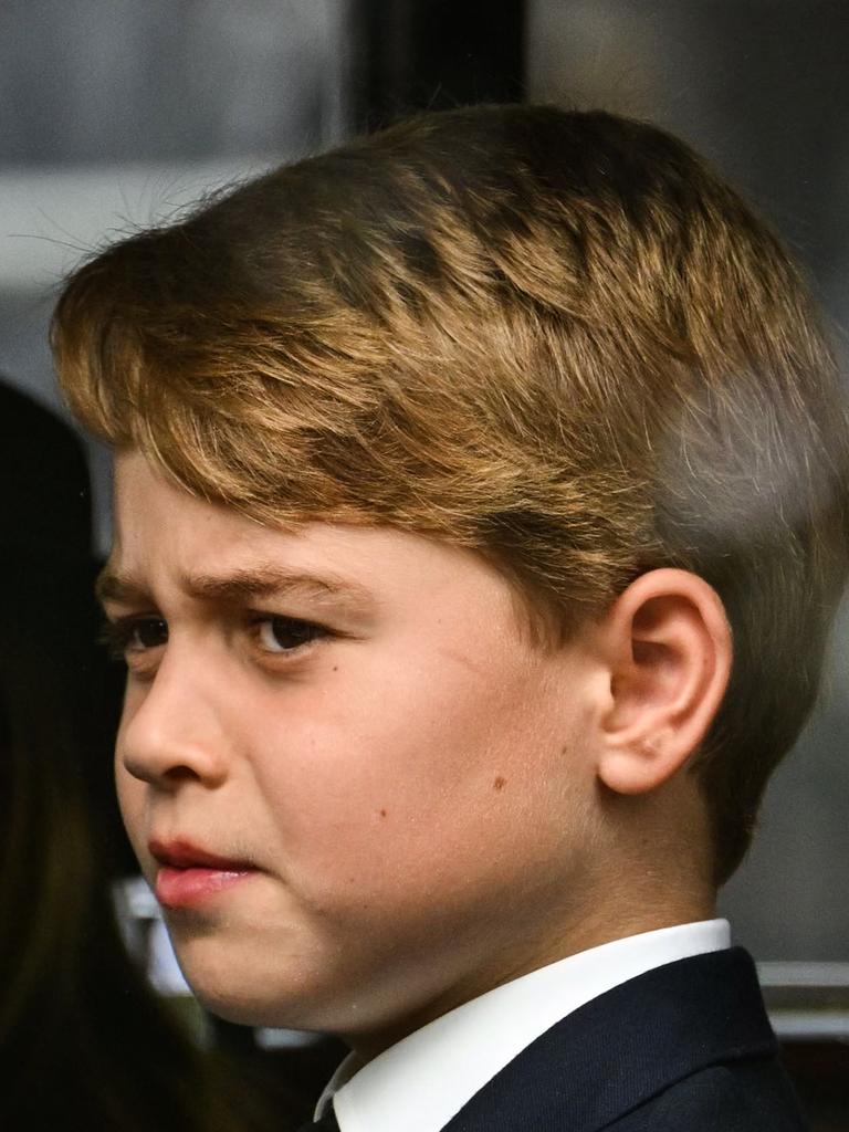 Courtiers were keen for Prince George to be there. Picture: Sebastien Bozon – WPA Pool/Getty Images