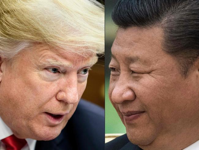 (COMBO) This combination of pictures created on May 14, 2020 shows recent portraits of   China's President Xi Jinping (R) and US President Donald Trump. - US President Donald Trump said on May 14, 2020, he is no mood to speak with China's Xi Jinping, warning darkly he might cut off ties with the rival superpower over its handling of the coronavirus pandemic. "I have a very good relationship, but I just -- right now I don't want to speak to him," Trump told Fox Business. (Photos by Brendan Smialowski and Fred DUFOUR / AFP)