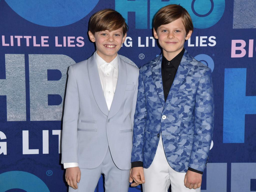 Cameron Crovetti and Nicholas Crovetti attend HBO's Big Little Lies Season 2 premiere. Picture: Getty