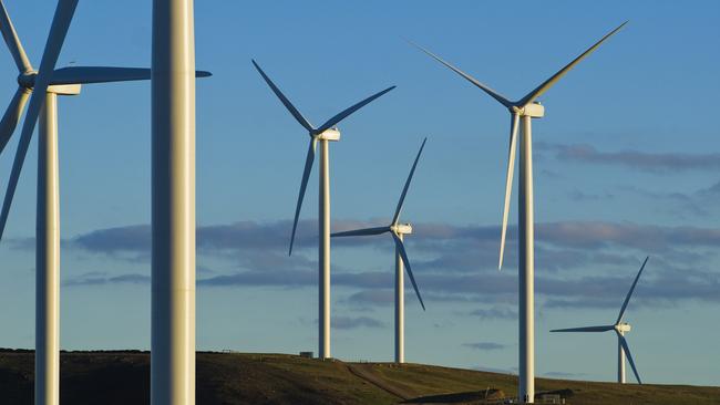 Generic photo of a wind farm in South Australia.