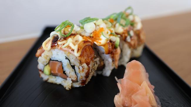 Owner and chef Franz Zdesar has opened a new Japanese restaurant in Kirra, called Kira Kira. Picture: Glenn Hampson