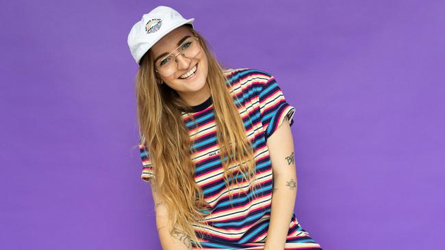 Australian indie pop star G Flip has opened up about the very personal inspiration behind her debut album. Picture: Supplied