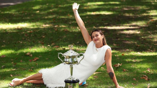 Sabalenka was unstoppable. (Photo by Julian Finney/Getty Images)