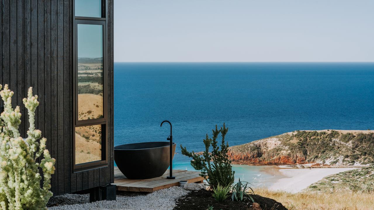 There are currently four WanderPods on the stunning Kangaroo Island, which opened in December last year. Picture: Remy Brand