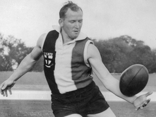 St Kilda legend Darrel Baldock.