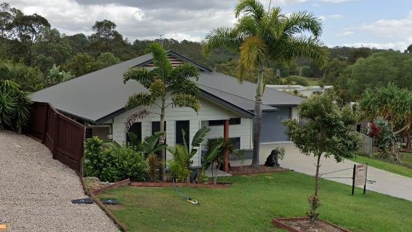 The Upper Coomera property where deck builder Zach Burdon undertook defective works in October 2021. Picture: Google Street View