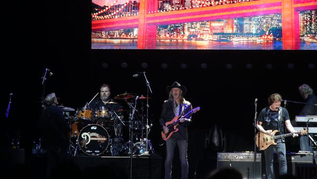 The Doobie Brothers play at Botanic Park, Adelaide. Picture: Emma Brasier