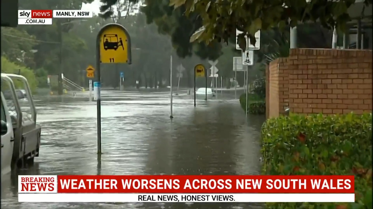 WATCH: Vehicle floats away as floodwaters hit Sydney's Northern Beaches