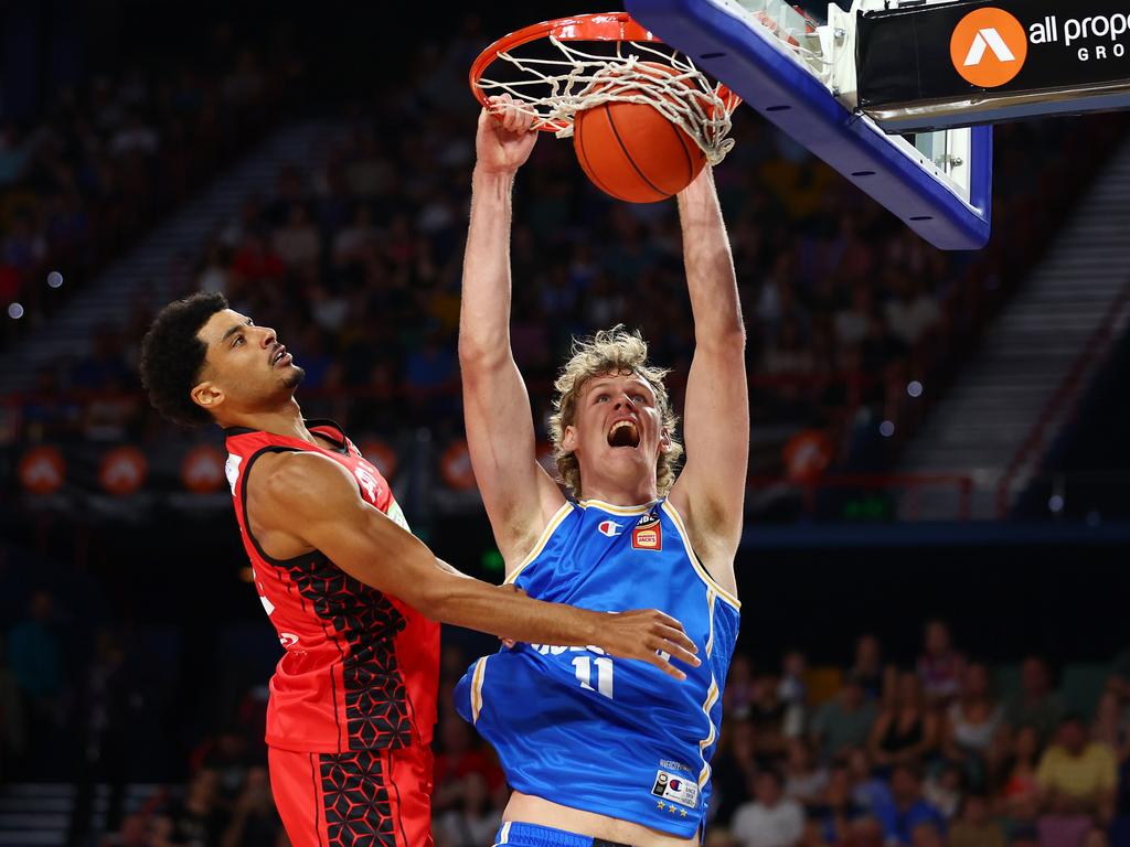 Rocco Zikarsky has hit form for the Bullets. Picture: Chris Hyde/Getty Images