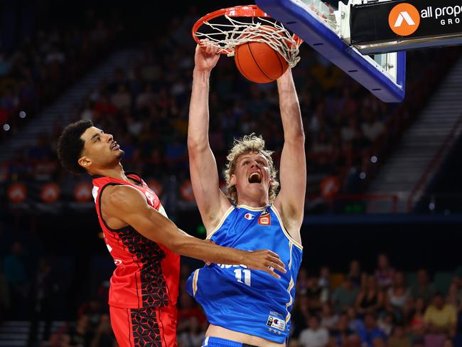 Rocco Zikarsky has hit form for the Bullets. Picture: Chris Hyde/Getty Images