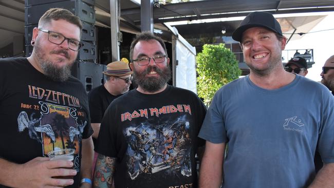 Patrons enjoying the Capricorn Food and Wine Festivalâ€™s Big Beer Festival, Rockhampton Riverside Precinct, March 19, 2022.
