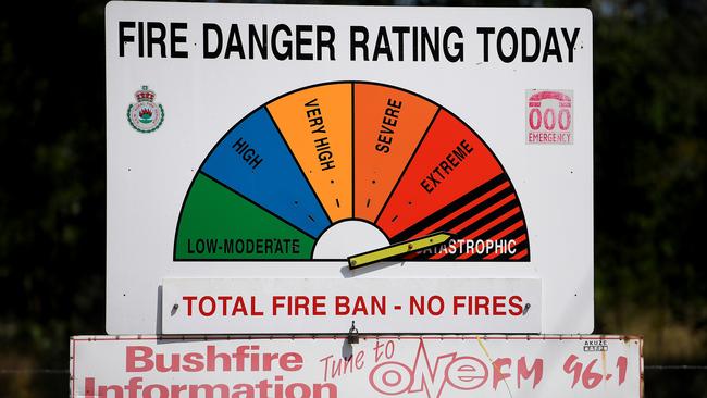 A total fire ban will be in place in parts of Victoria on Wednesday.