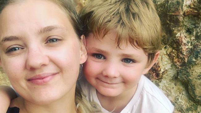 Andrea Groening has pleaded guilty to causing the death of her seven-year-old son Mehali Anastasios Pastrikos.