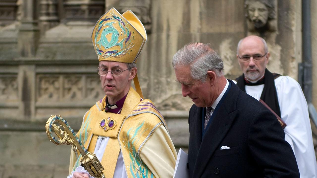 King Charles' right-hand man Archbishop Justin Welby helping with Prince  Harry | Daily Telegraph