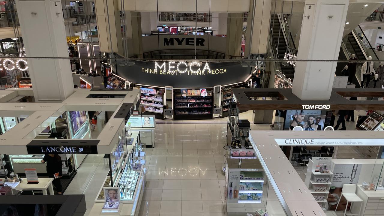 Demand for Mecca’s make-up and cosmetics is surging.
