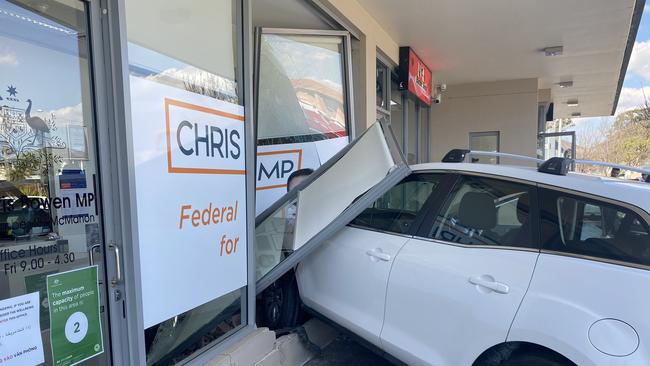 Chris Bowen’s office is in intensive car.