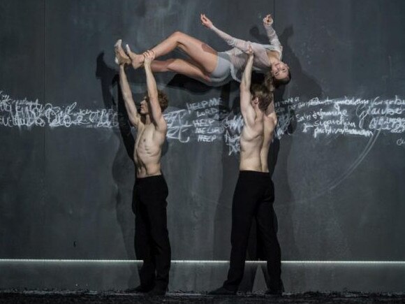 Zurich Ballet production of Messa da Requiem, choregraphed by Christian Spuck. Picture: Gregory Batardon