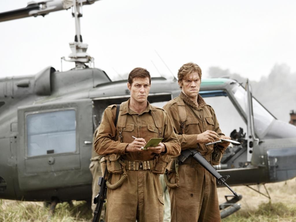 Luke Bracey and Alexander England in Danger Close: The Battle of Long Tan.