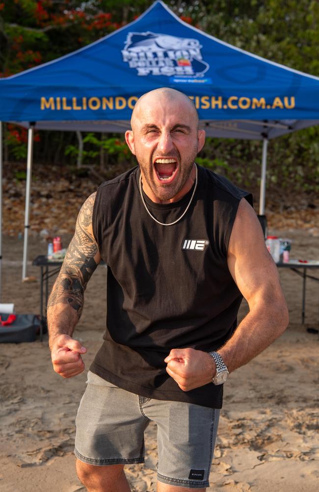 Alexander Volkanovski UFC fighter at East Point, Darwin. Picture: Pema Tamang Pakhrin