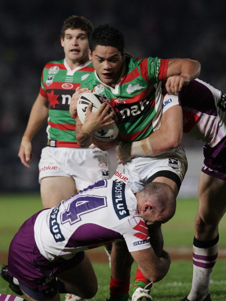 South Sydney’s Issac Luke.