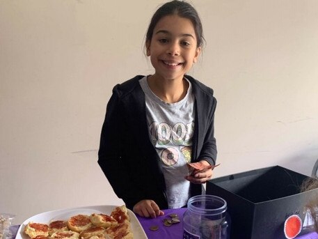 Monique Pace raised more than $800 for the Good Friday Appeal.