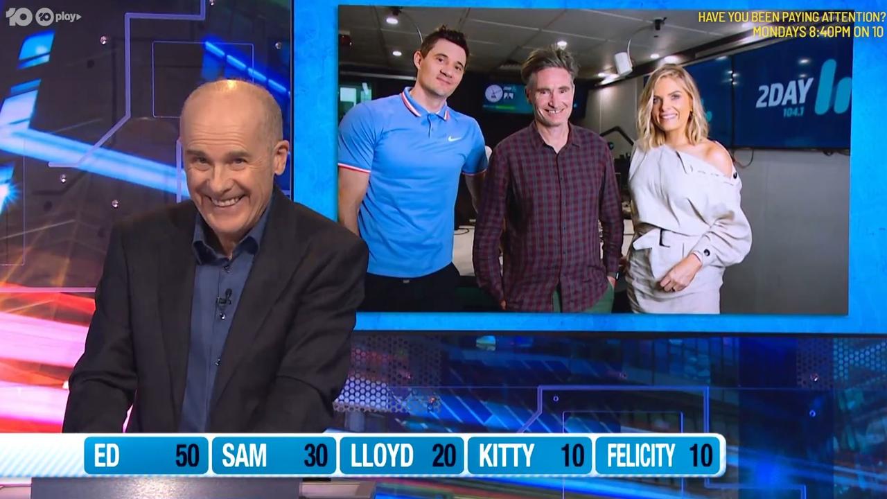 Ed Kavalee was the butt of a few jokes on HYBPA on Monday night.