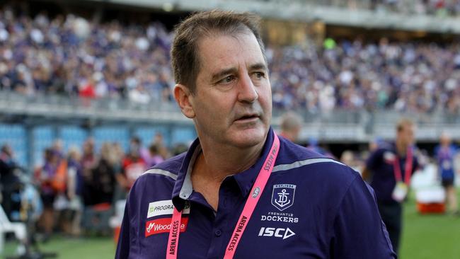 Ross Lyon and Fremantle would love to add Kelly’s polish to their midfield. Pic: AAP