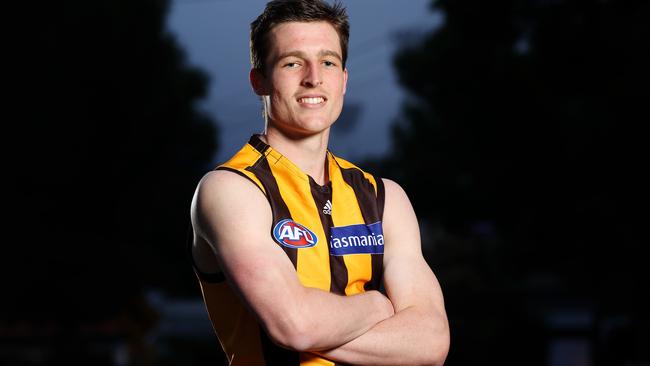 Josh Ward wearing the brown and gold. Picture: Mark Stewart