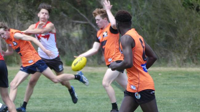 Action from the selection day in Armidale for the AFL North Coast Northern Heat program.