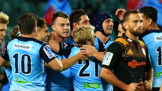 The Waratahs have brought out the videotape to see what it takes to beat a New Zealand team.