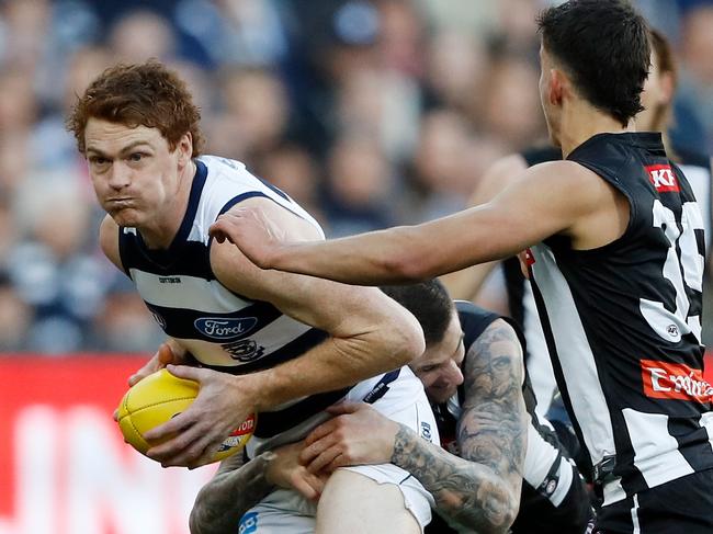 Gary Rohan delivered in the qualifying final. Picture: Dylan Burns/AFL Photos via Getty Images