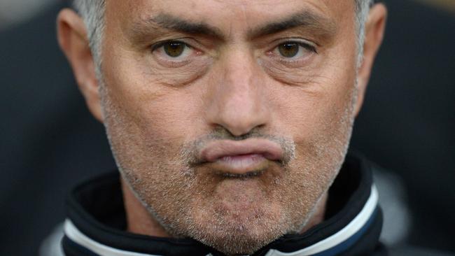 Manchester United's Portuguese manager Jose Mourinho.