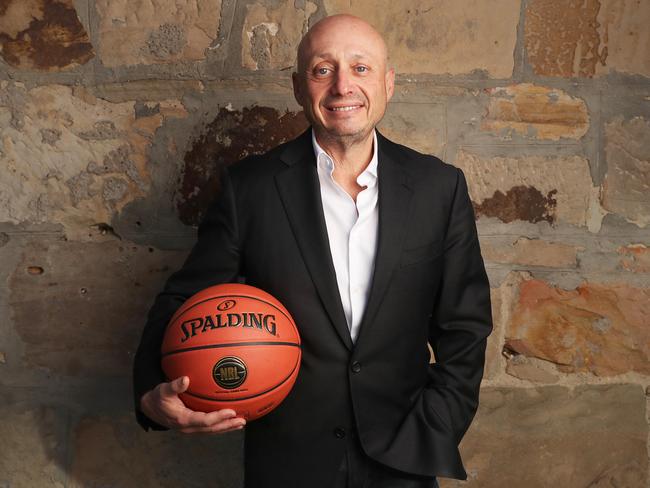 Larry Kestelman owner of the Tasmania JackJumpers and owner and executive chairman of the Australian National Basketball League. Picture: Nikki Davis-Jones