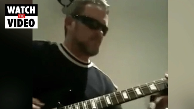 Craig McLachlan jamming at home KISS