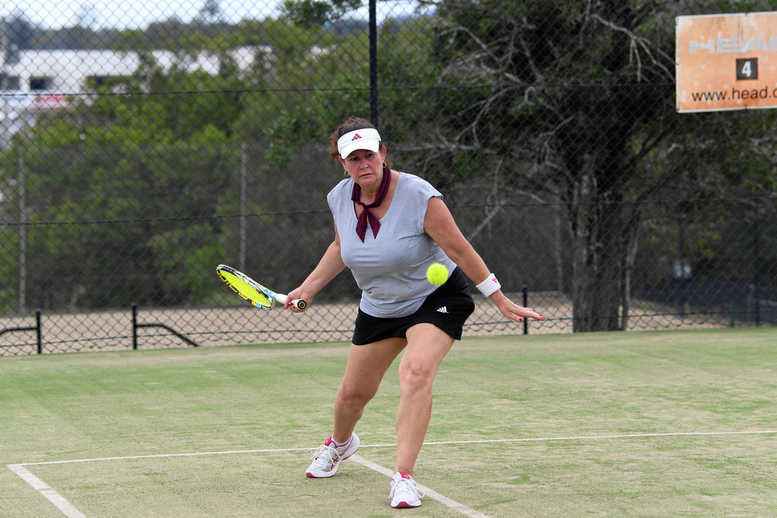 Gympie Tennis tournament - Susan Rheinberger. Picture: Troy Jegers