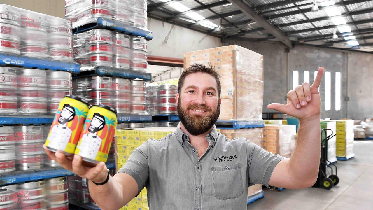 Matt Hepburn, co-owner of Your Mates Brewing. Photo: Patrick Woods.