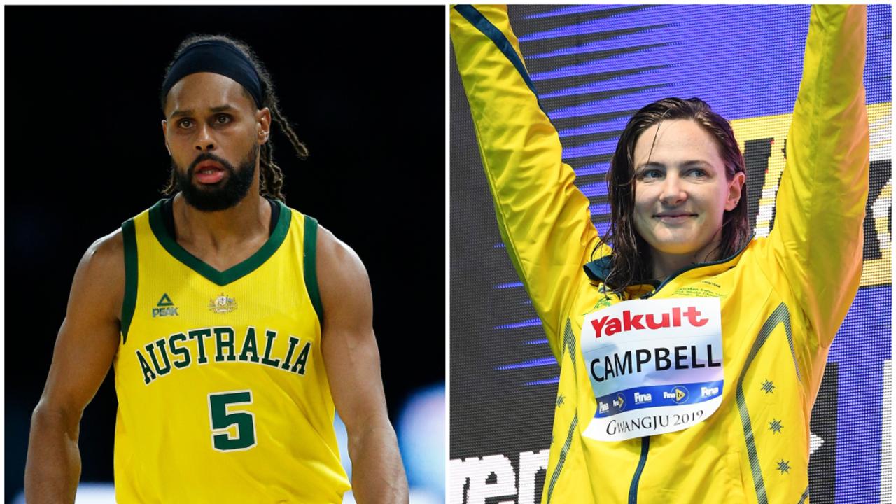 Patty Mills and Cate Campbell will carry Australia's flag at the Tokyo Olympics opening ceremony.