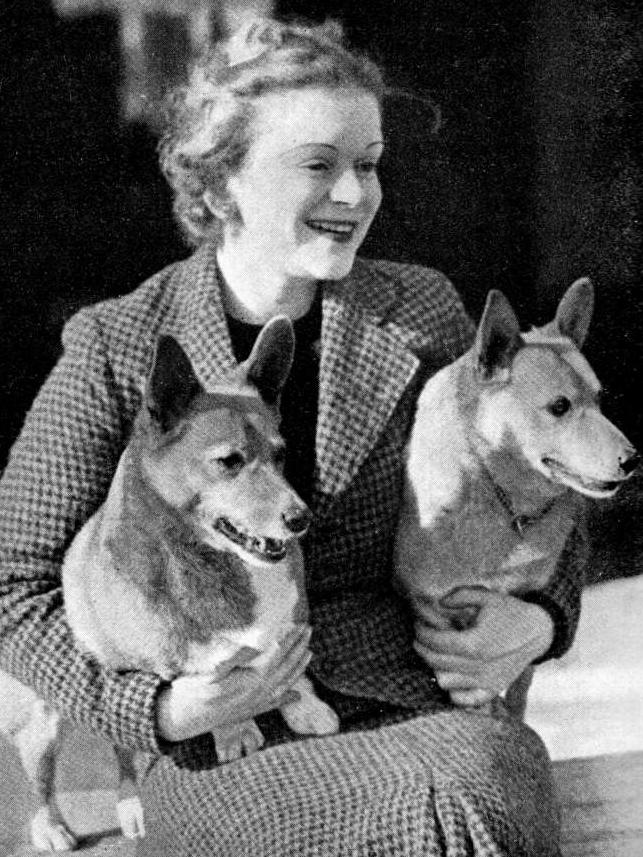 Pembroke corgi dog breeder Thelma Gray, who sold the royals their first corgi, Dookie .