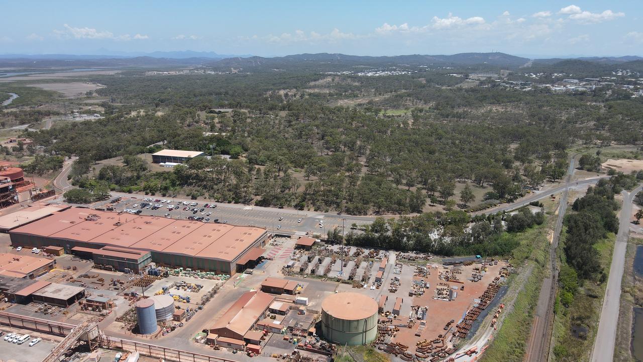Queensland Alumina Limited Gladstone. Picture: DJI Mavic Air 2
