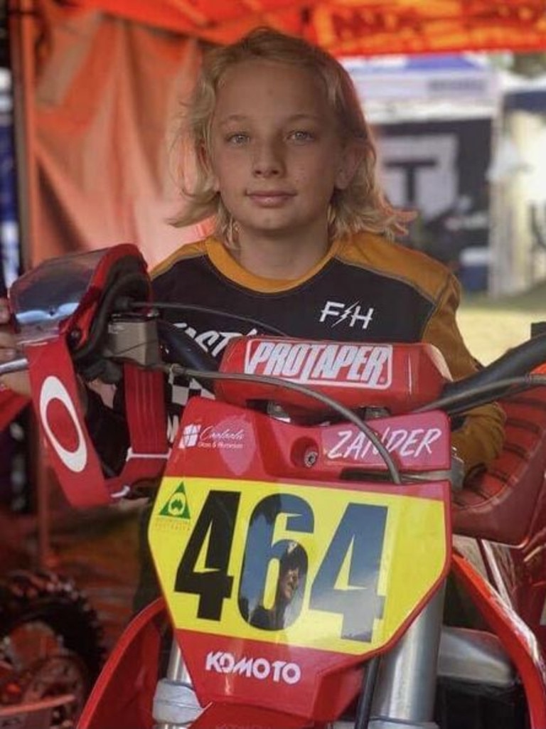 14/06/2023 - Zander Kruik is heading off to the World Junior Motocross Championships in Romania. Picture: supplied