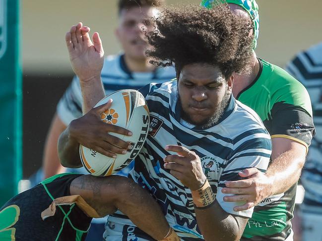 Caleb Niki has made significant contributions for his young Brothers side. Picture: GLENN CAMPBELL