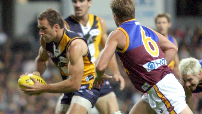 Chris Judd torches the Lions in 2006.