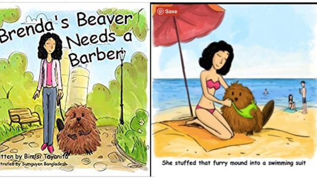 Brendas beaver needs a barber book
