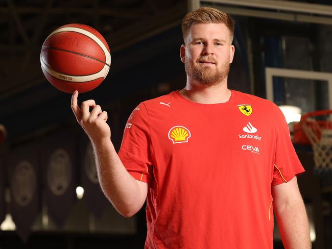 Former Bullets NBL Player Harry Froling, Zillmere. Picture: Liam Kidston